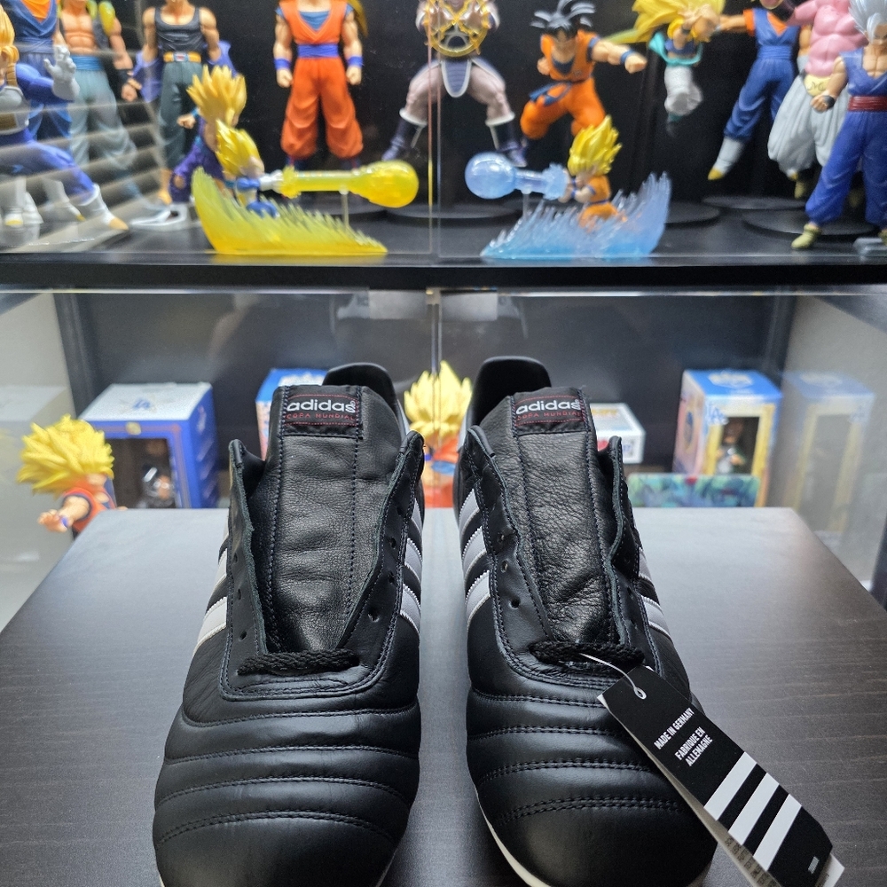 Adidas Copa Mundial Soccer Cleats Black Leather Germany 015110 Men US Size 11.5 - Picture 2 of 12